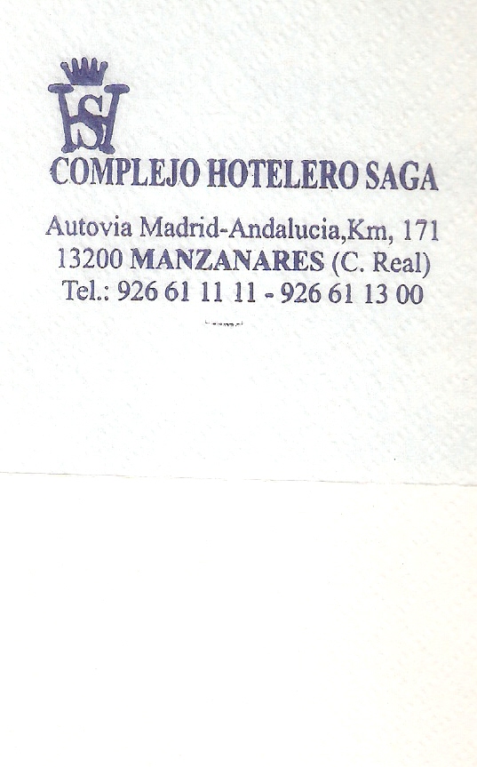 COMPLEJO HOTELERO SAGA (MANZANARES)
