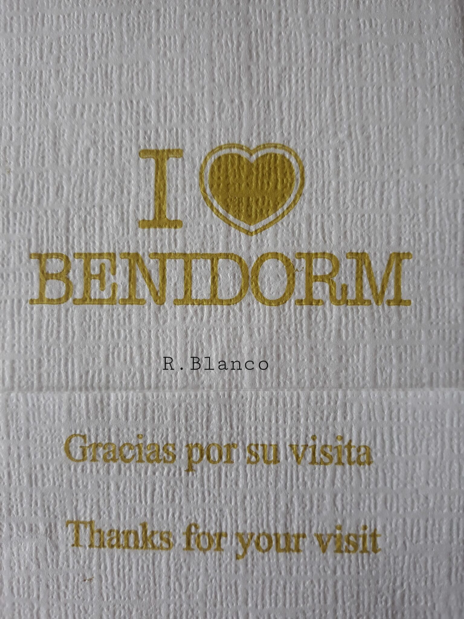 I AMO BENIDORM