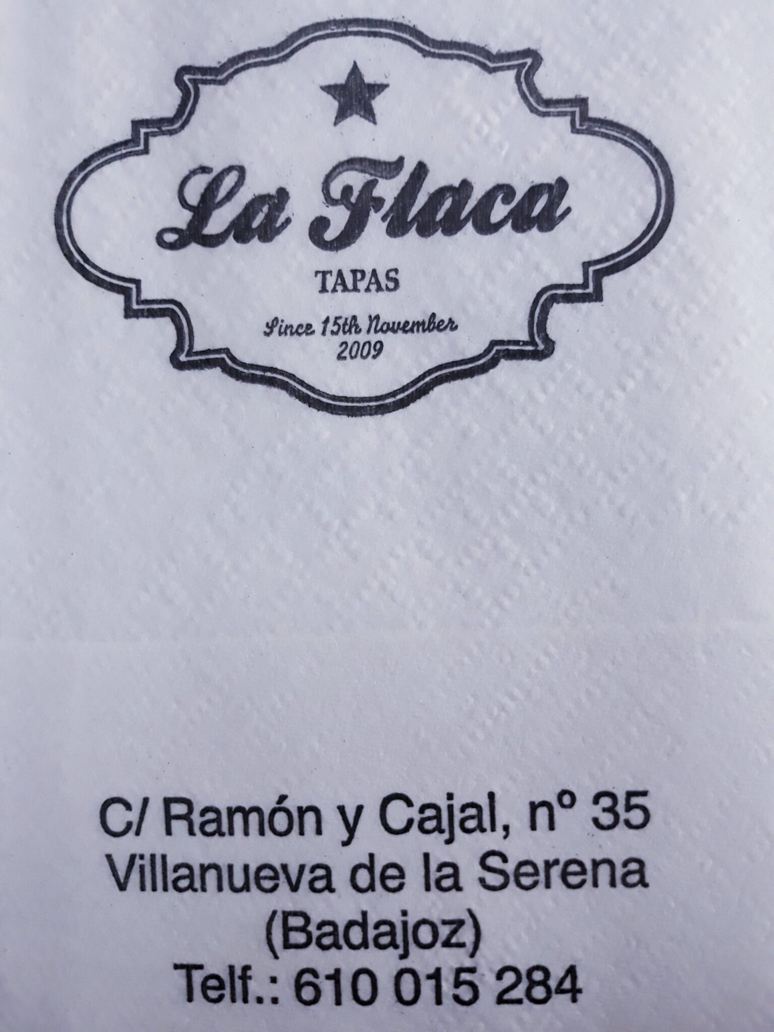 LA FLACA (VILLANUEVA DE LA SERENA)