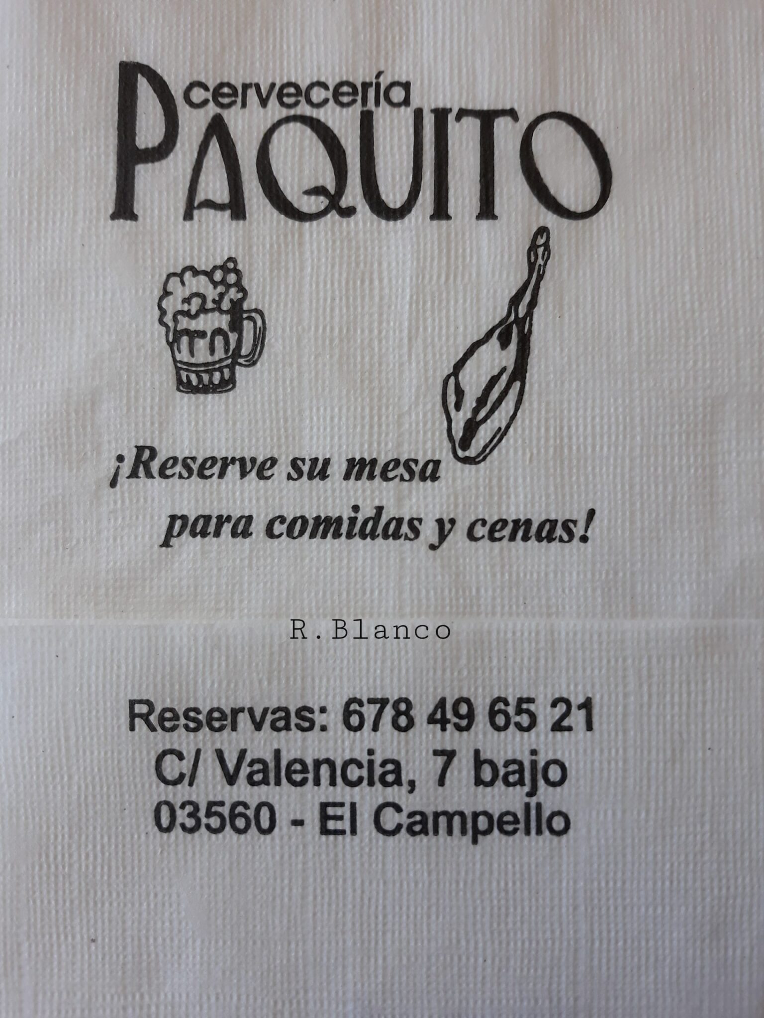 PAQUITO (EL CAMPELLO)