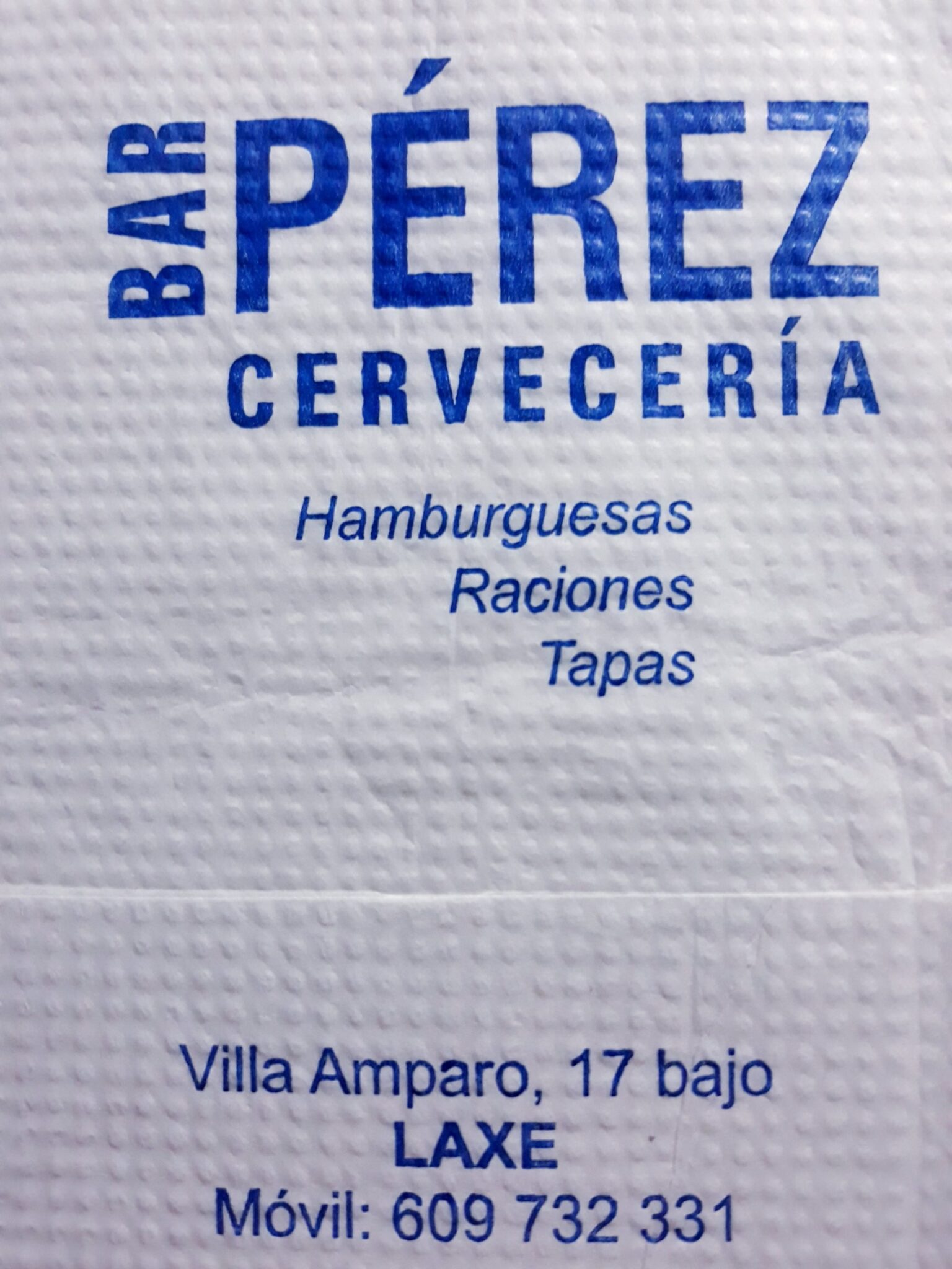 PEREZ (LAXE)