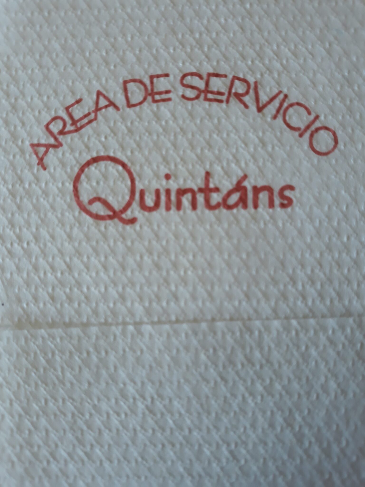 AREA DE SERVICIO QUINTANS