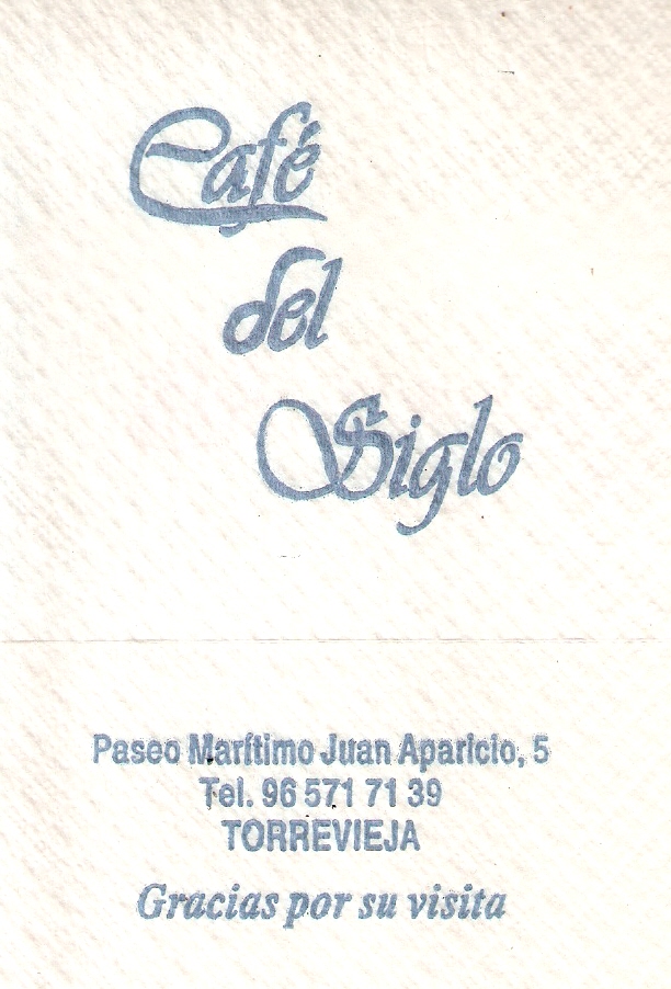 CAFE DEL SIGLO (TORREVIEJA)