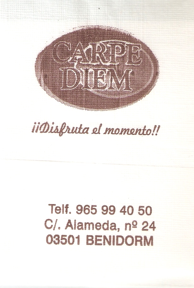 CARPE DIEM (BENIDORM)