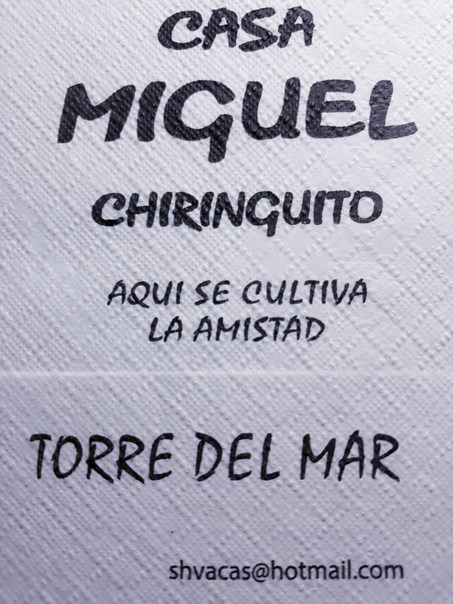 CASA MIGUEL (TORRE DEL MAR)