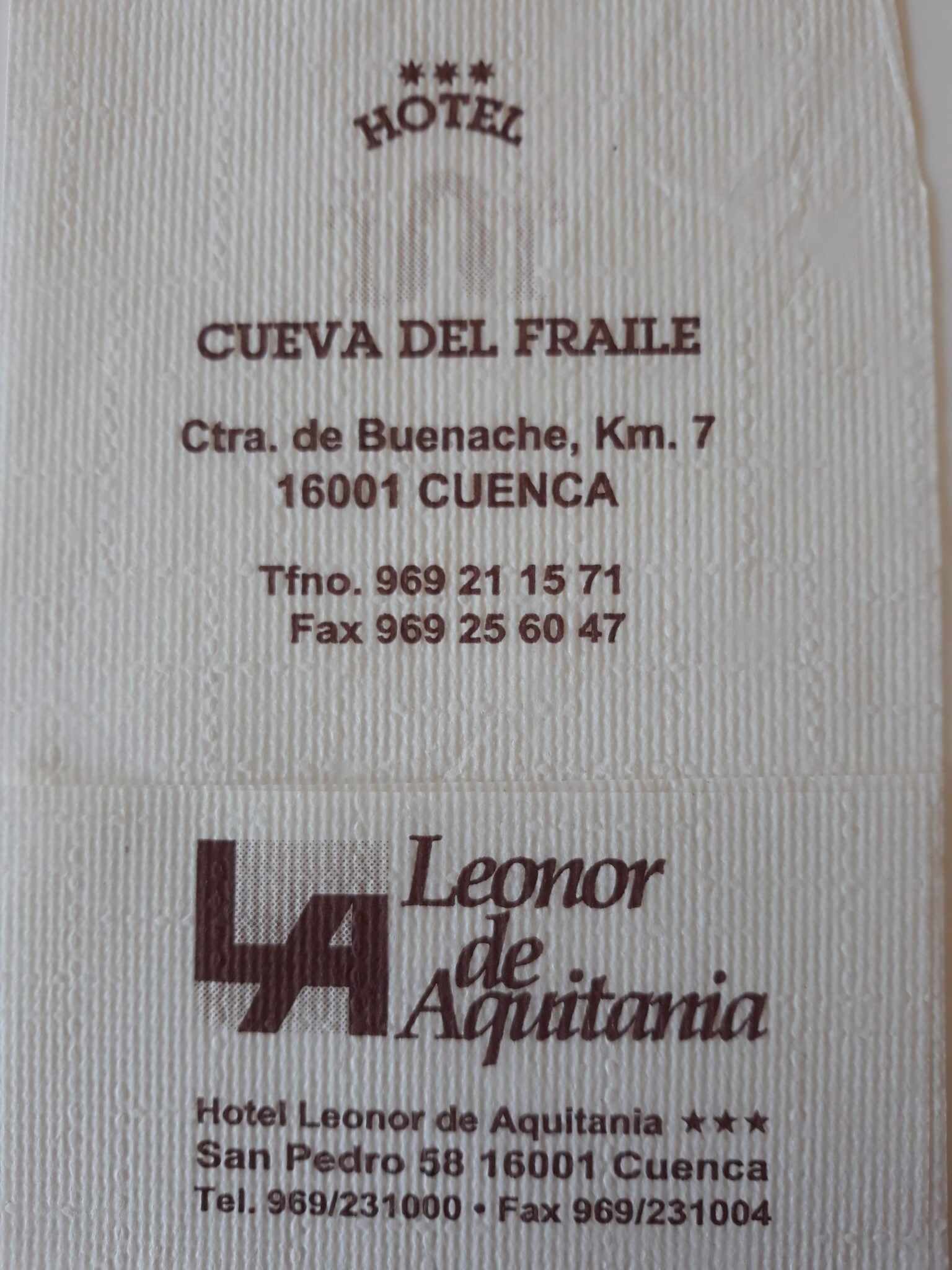 CUEVA DEL FRAILE