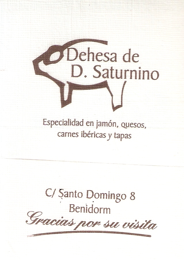 DEHESA DE D SATURNINO (BENIDORM)