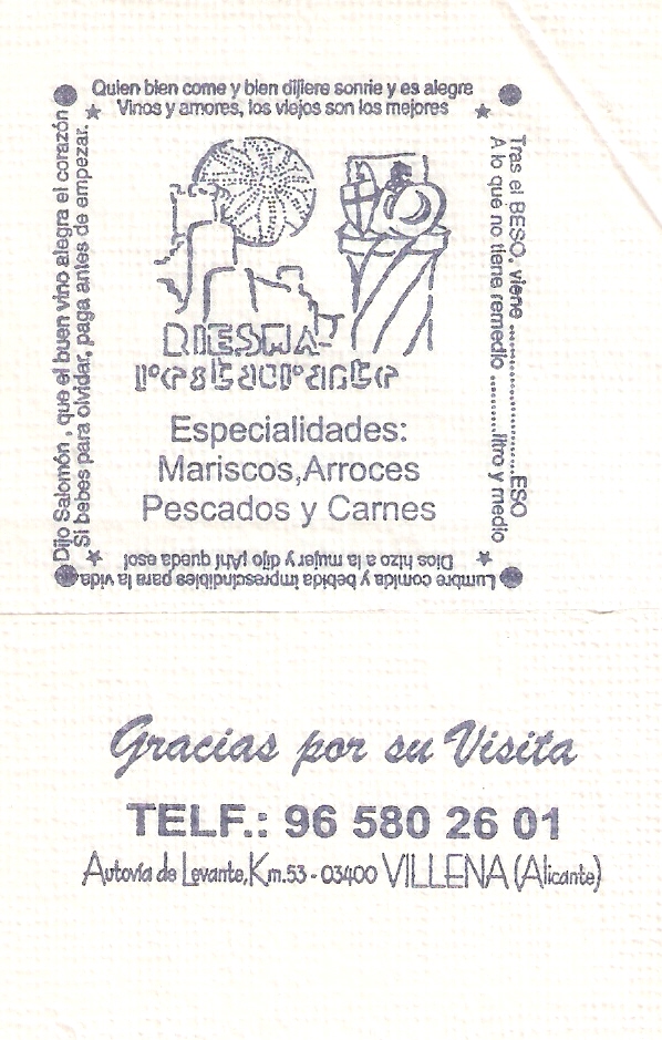 DIESMA (VILLENA)