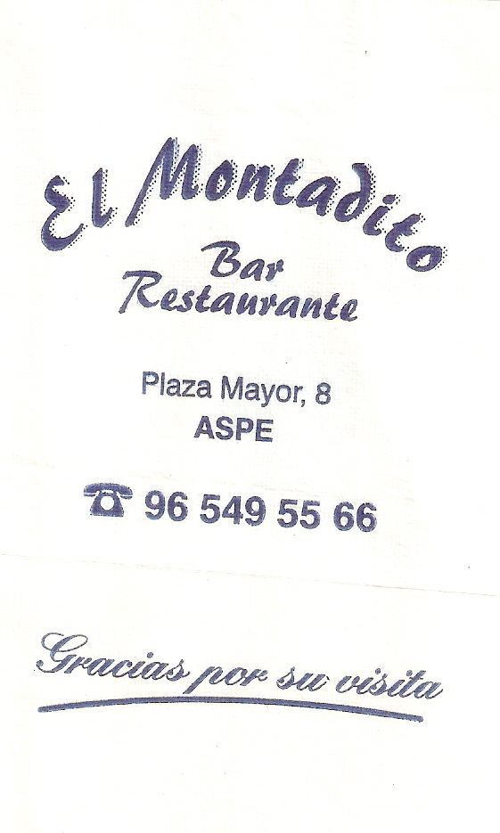 EL MONTADITO (ASPE)