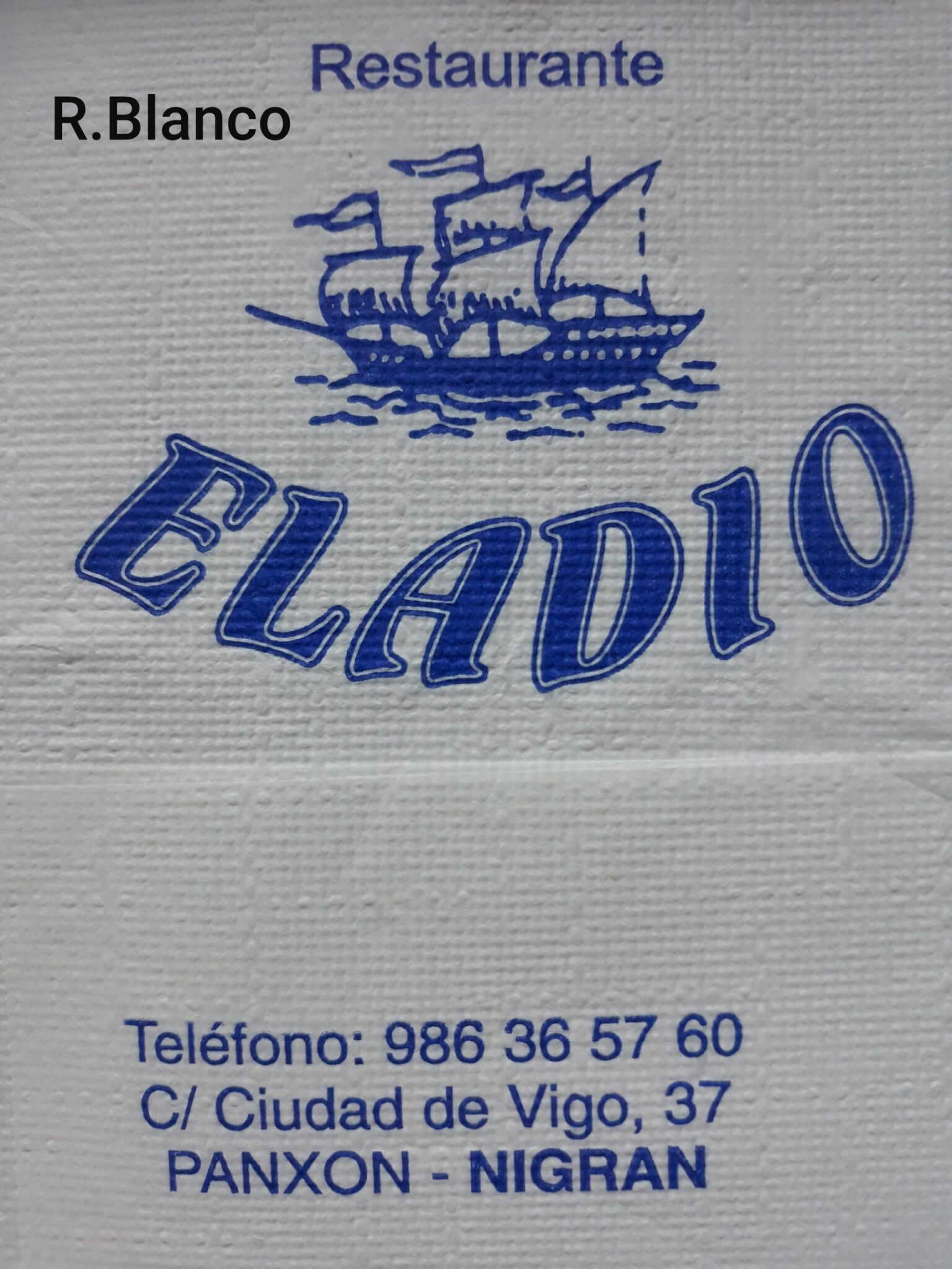 ELADIO (PANXON NIGRAN)