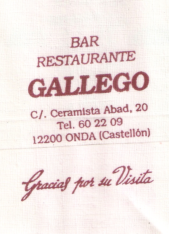 GALLEGO (ONDA)