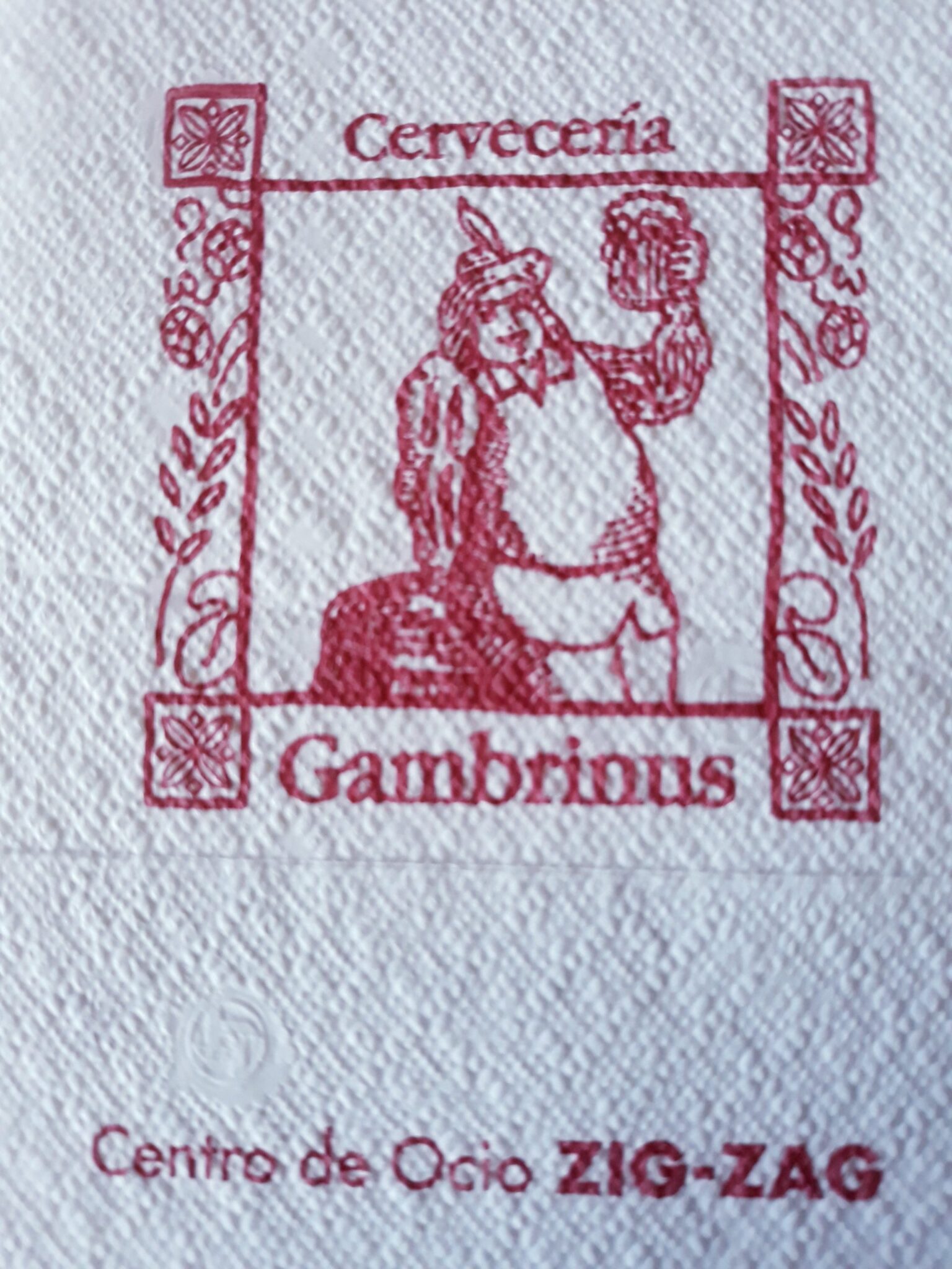 GAMBRINUS ZIG ZAG