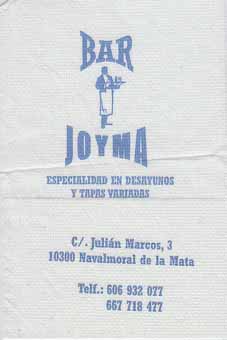 JOYMA (NAVALMORAL DE LA MATA)