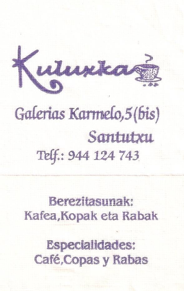 KUTUXKA (SANTUTXU)