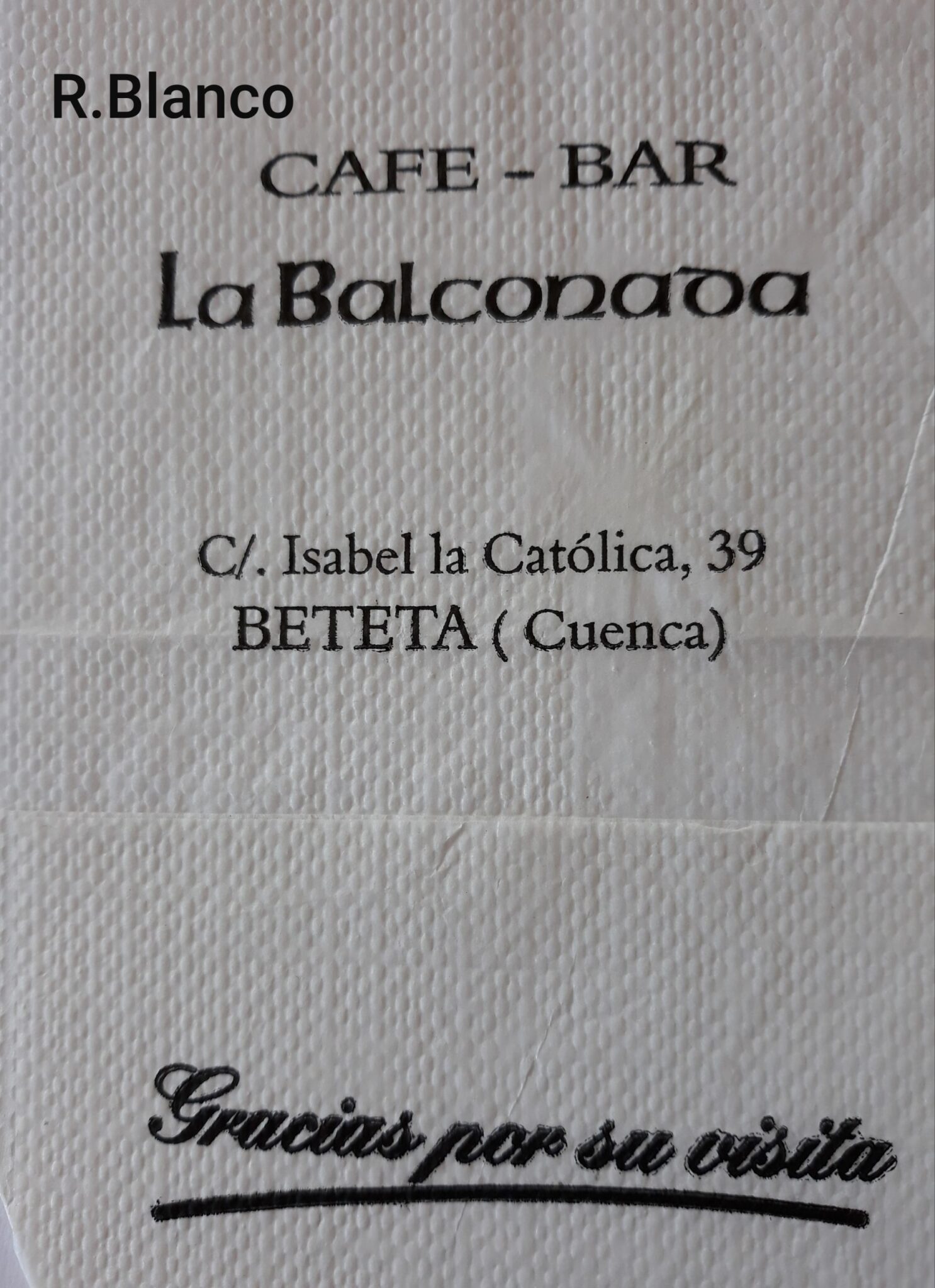 LA BALCONADA (BETETA)