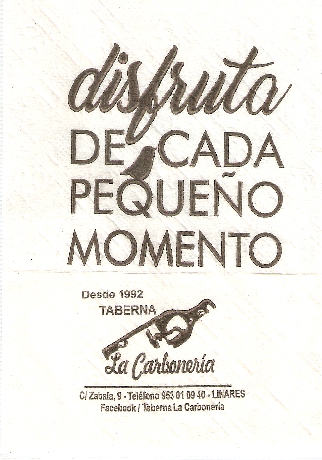 LA CARBONERIA DISFRUTA DE CADA MOMENTO (LINARES)