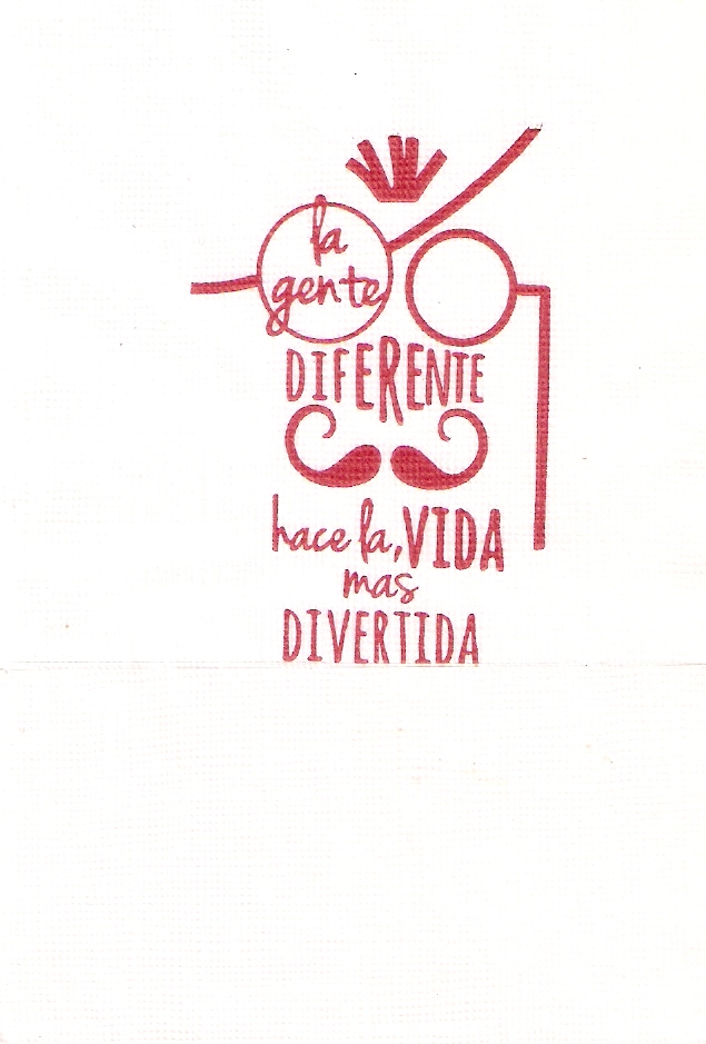 LA GENTE DIFERENTE HACE LA VIDA MAS DIVERTIDA