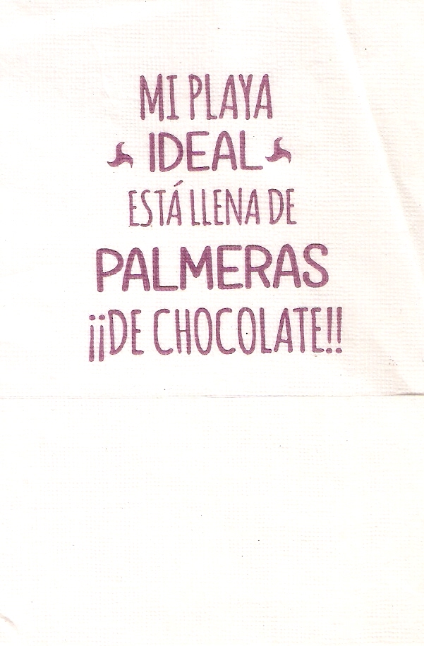 MI PLAYA IDEAL ESTA LLENA DE PALMERAS DE CHOCOLATE