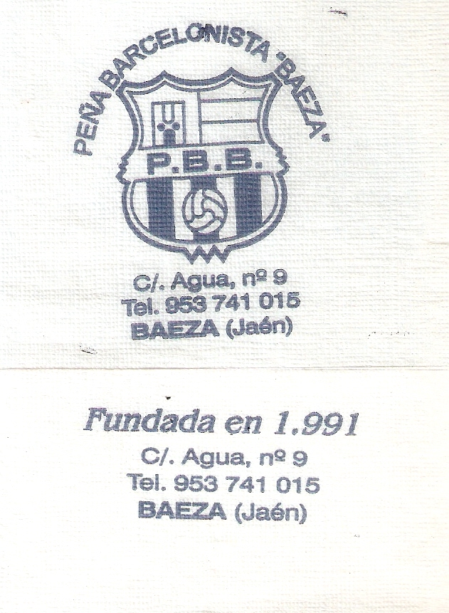 PENA BARCLONISTA BAEZA (BAEZA)