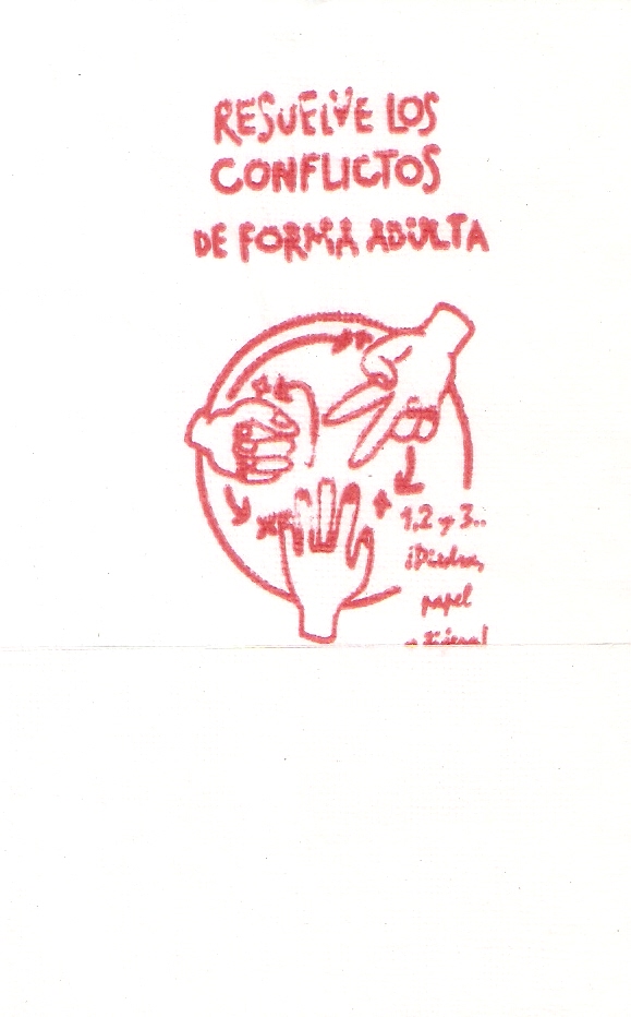 RESUELVE LOS CONFLICTOS DE FORMA ADULTA