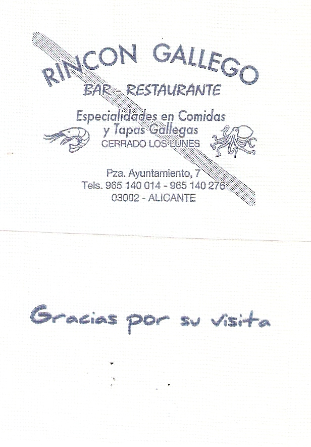RINCON GALLEGO