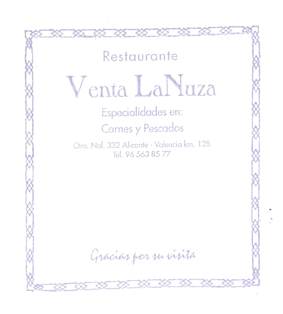 VENTA LA NUZA