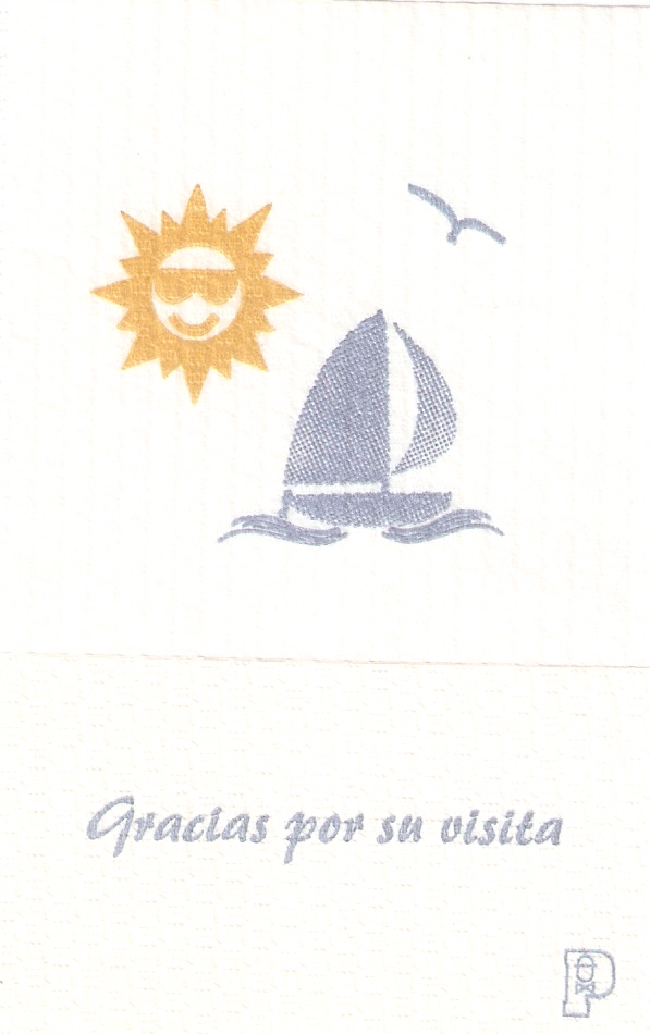 BARCO DE VELA SOL Y PAJARO