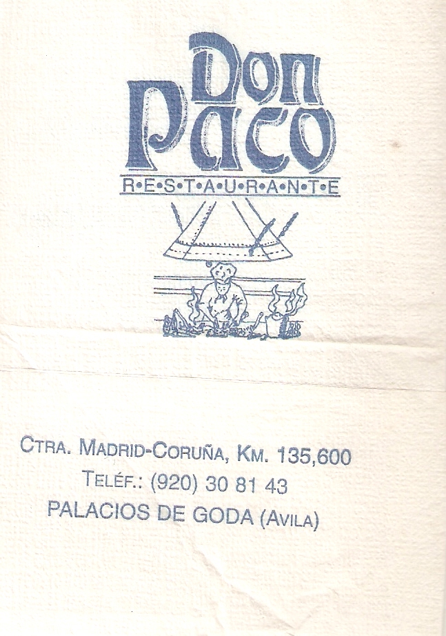 DON PACO (PALACIOS DE GODA)