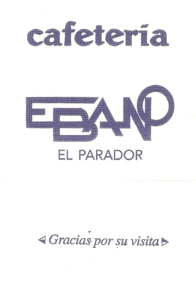 EBANO EL PARADOR