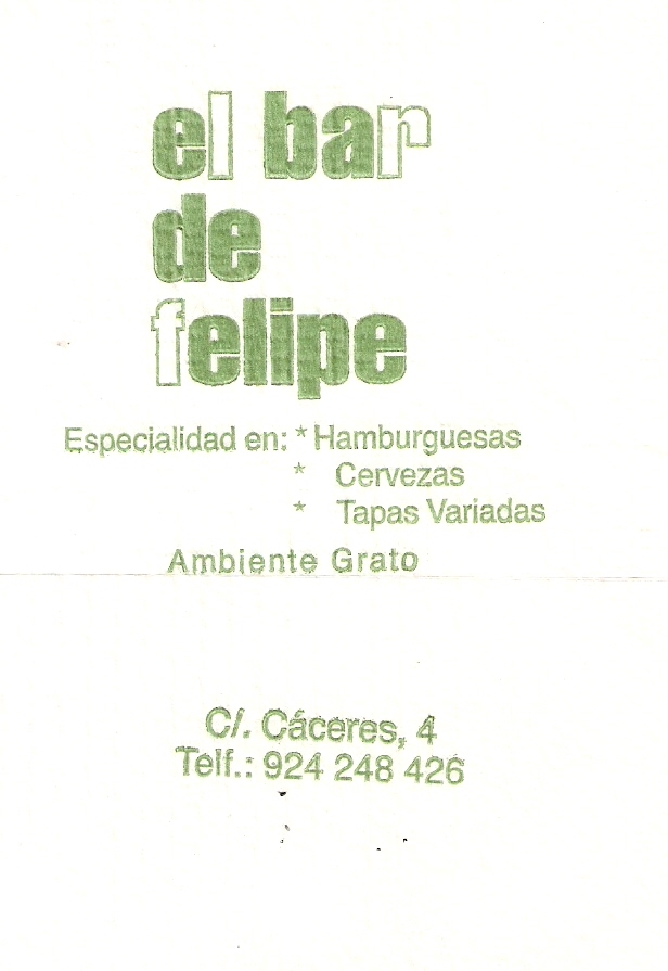 EL BAR DE FELIPE