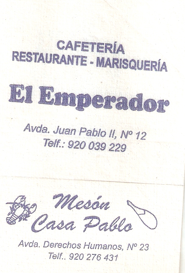 EL EMPERADOR CASA PABLO
