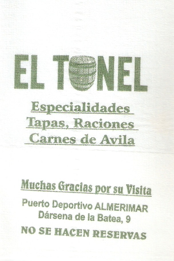 EL TONEL (ALMERIMAR)