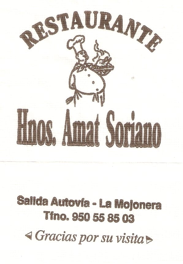 HNOS AMAT SORIANO (LA MOJONERA)