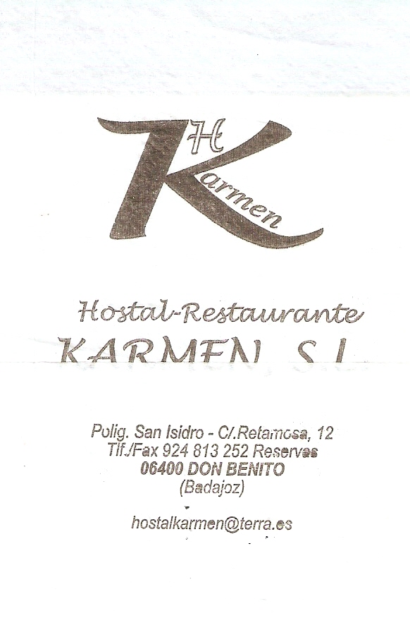 KARMEN (DON BENITO)