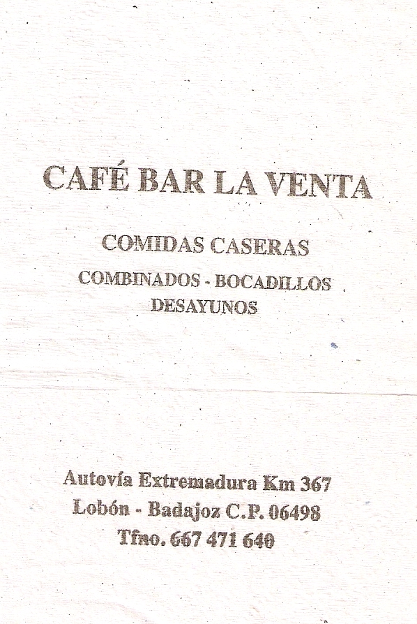 LA VENTA (LOBON)