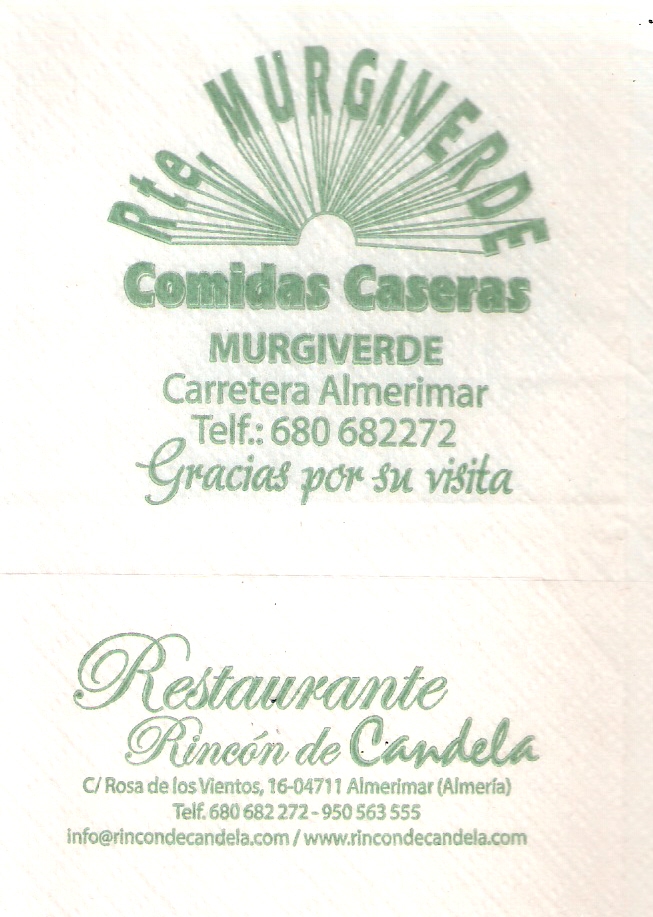 MURGIVERDE RINCON DE CANDELA (ALMERIMAR)