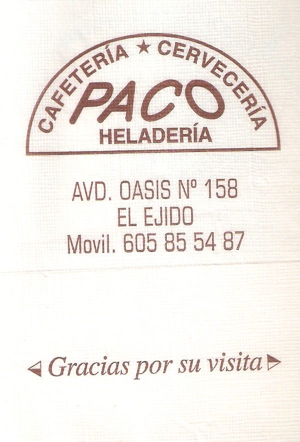 PACO (EL EJIDO)