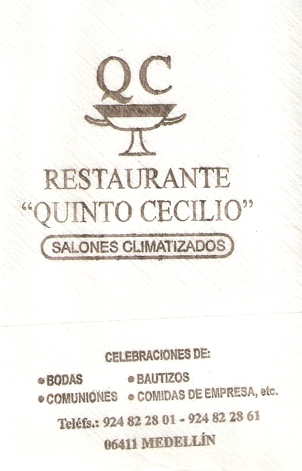 QUINTO CECILIO (MEDELLIN) Cervezas Coleccion