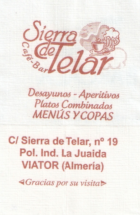 SIERRA DE TELAR (VIATOR)