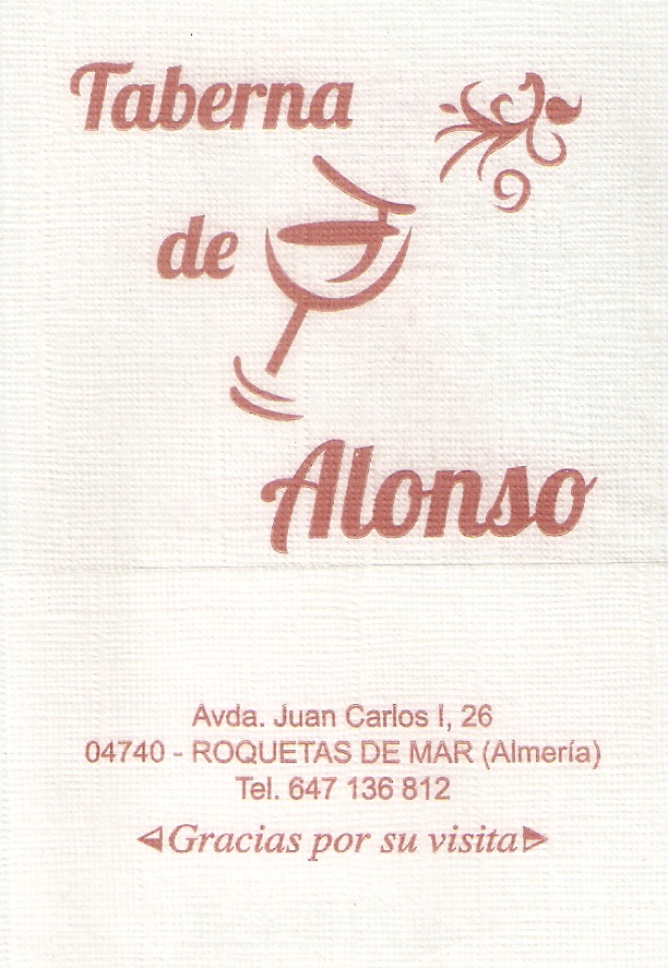 TABERNA DE ALNSO (ROQUETAS DE MAR)
