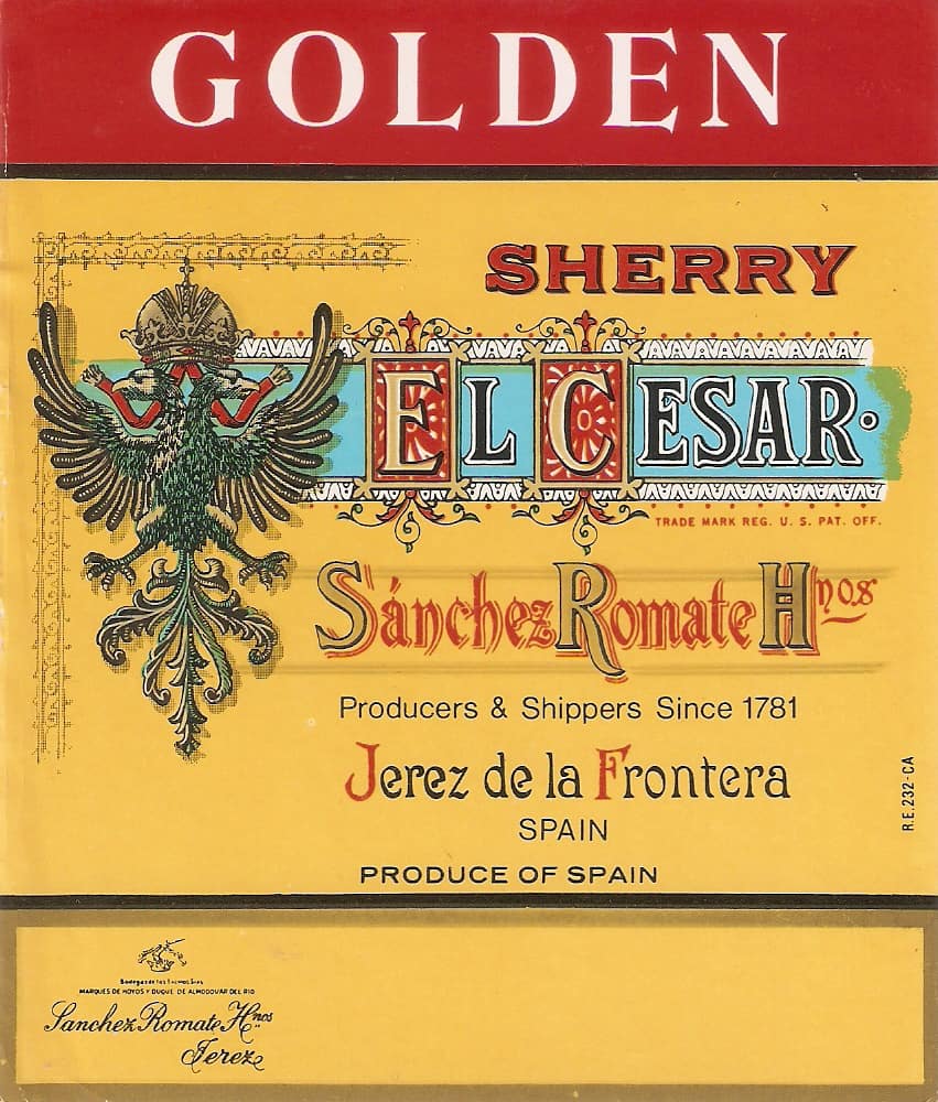 EL CESAR GOLDEN SHERRY