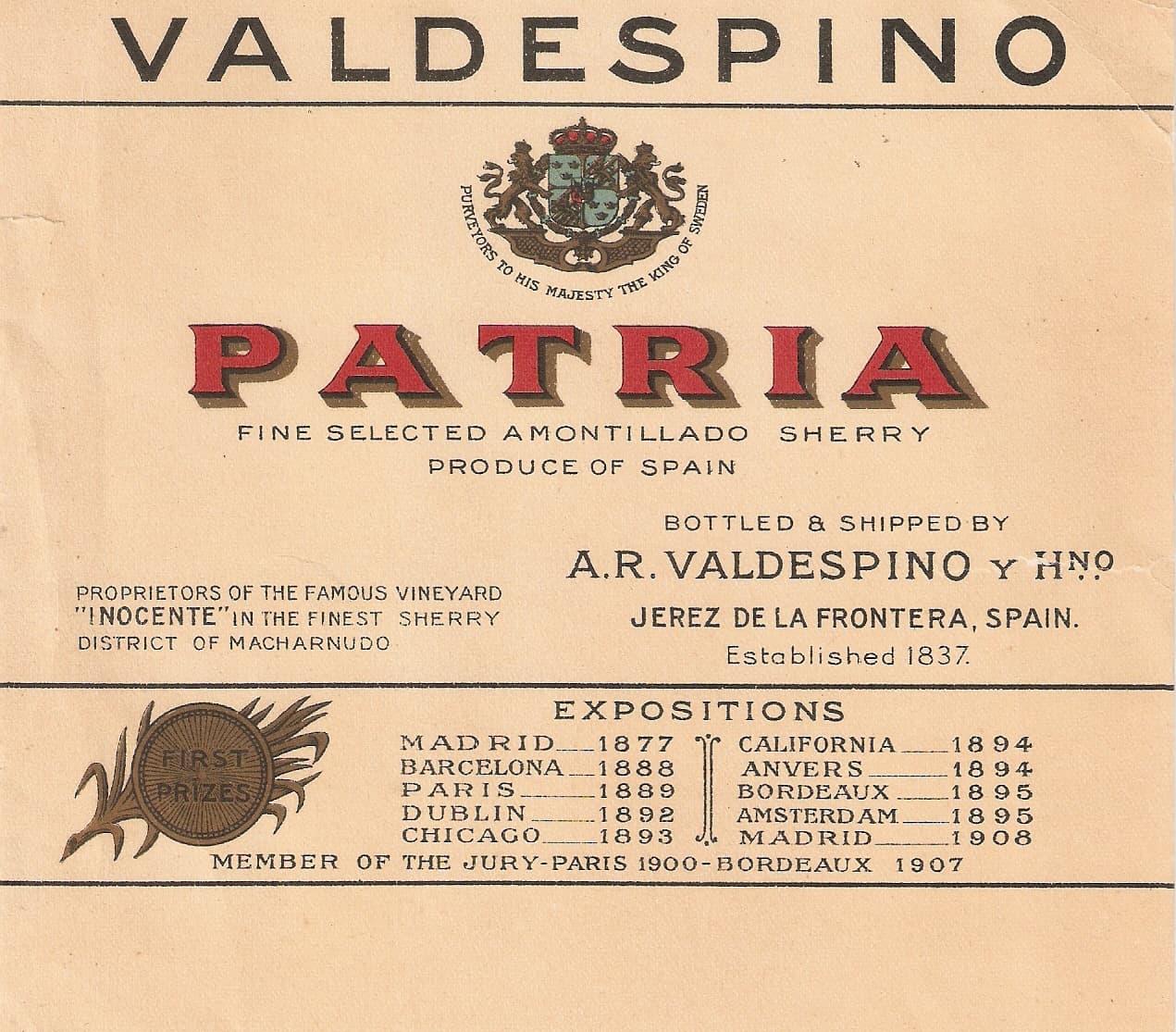 PATRIA VALDESPINO
