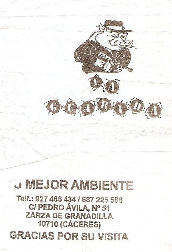 LA GUARIDA (ZARZA DE GRANADILLA)
